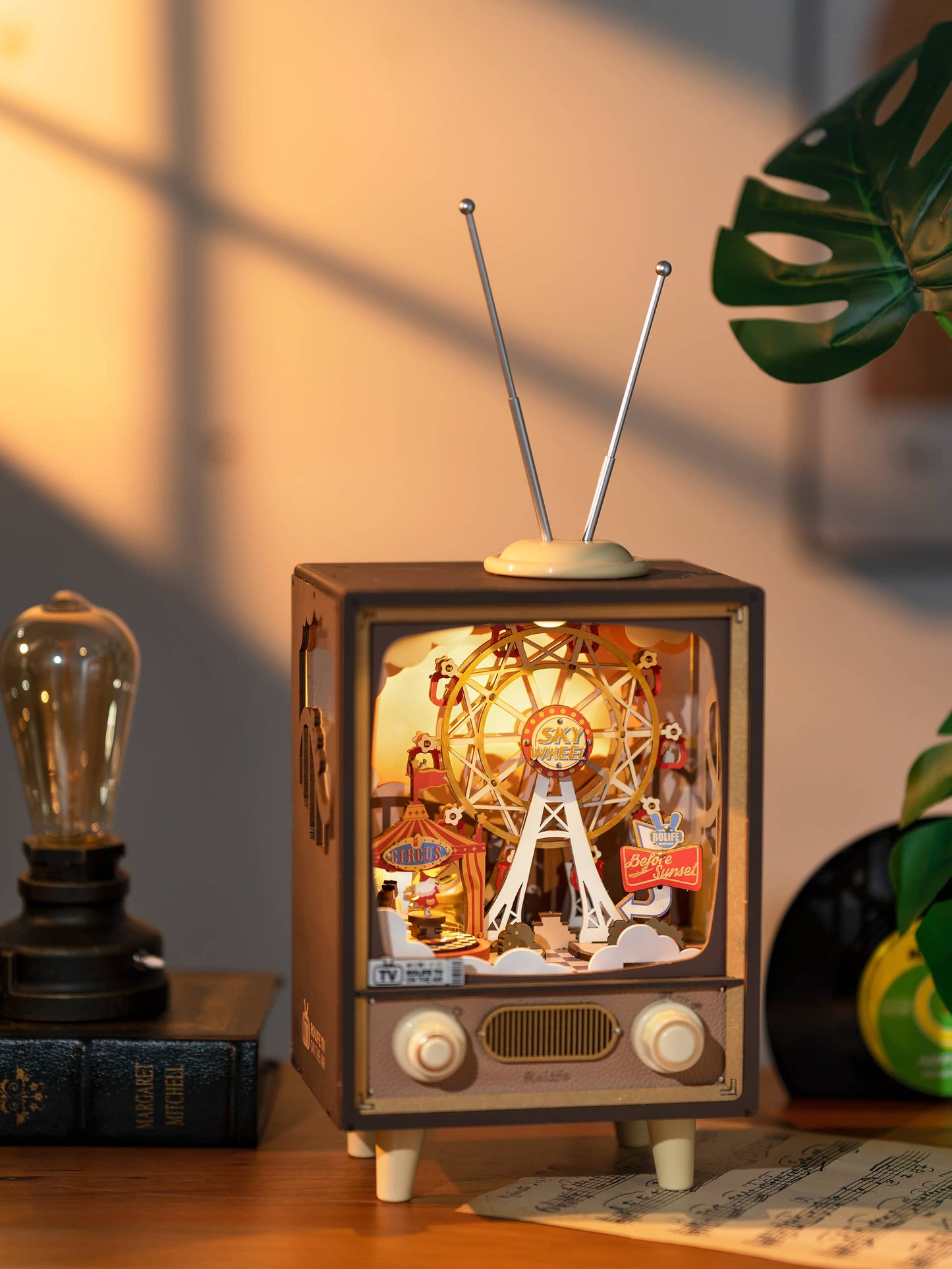 Sunset Carnival DIY Mechanical Music Box