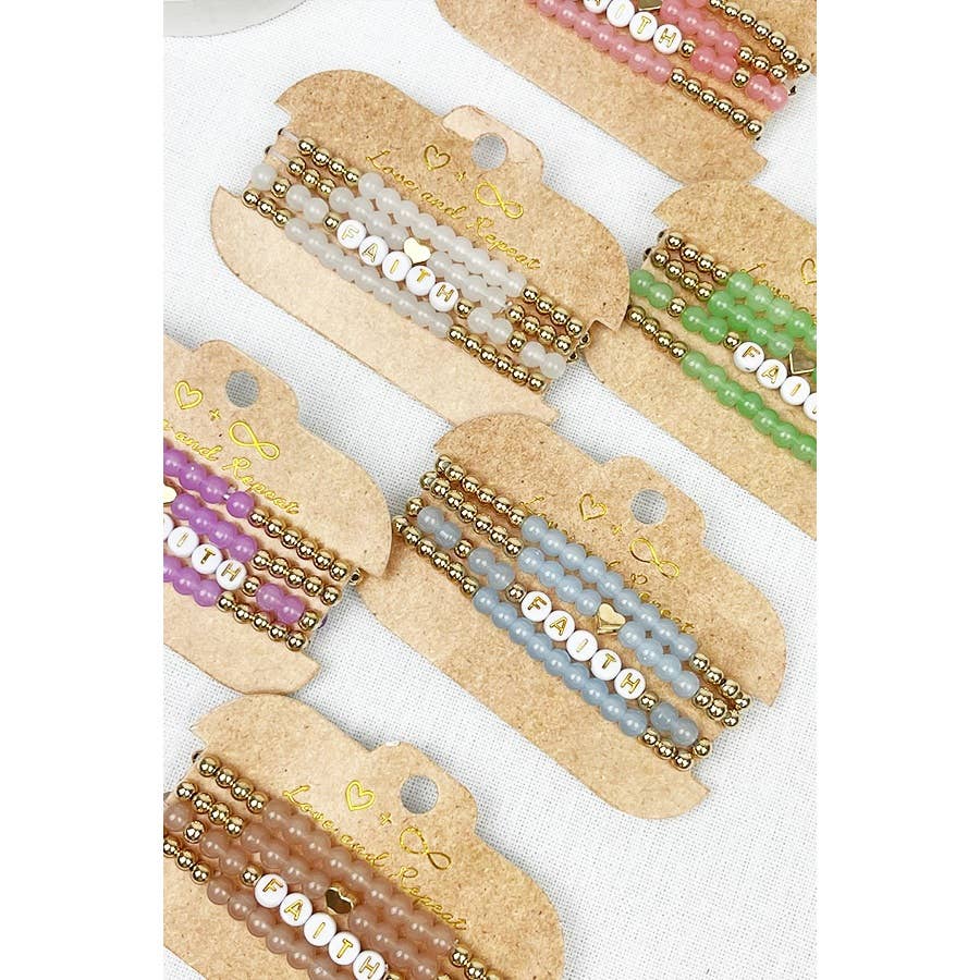 Faith Stack Bracelets