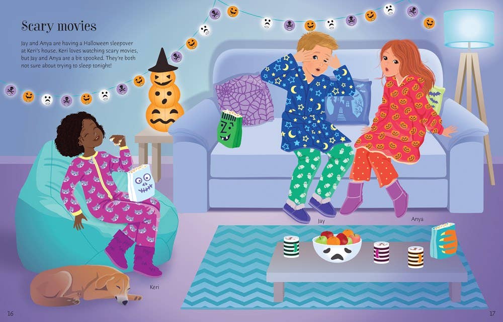 Halloween Party Sticker Dolly Dressing