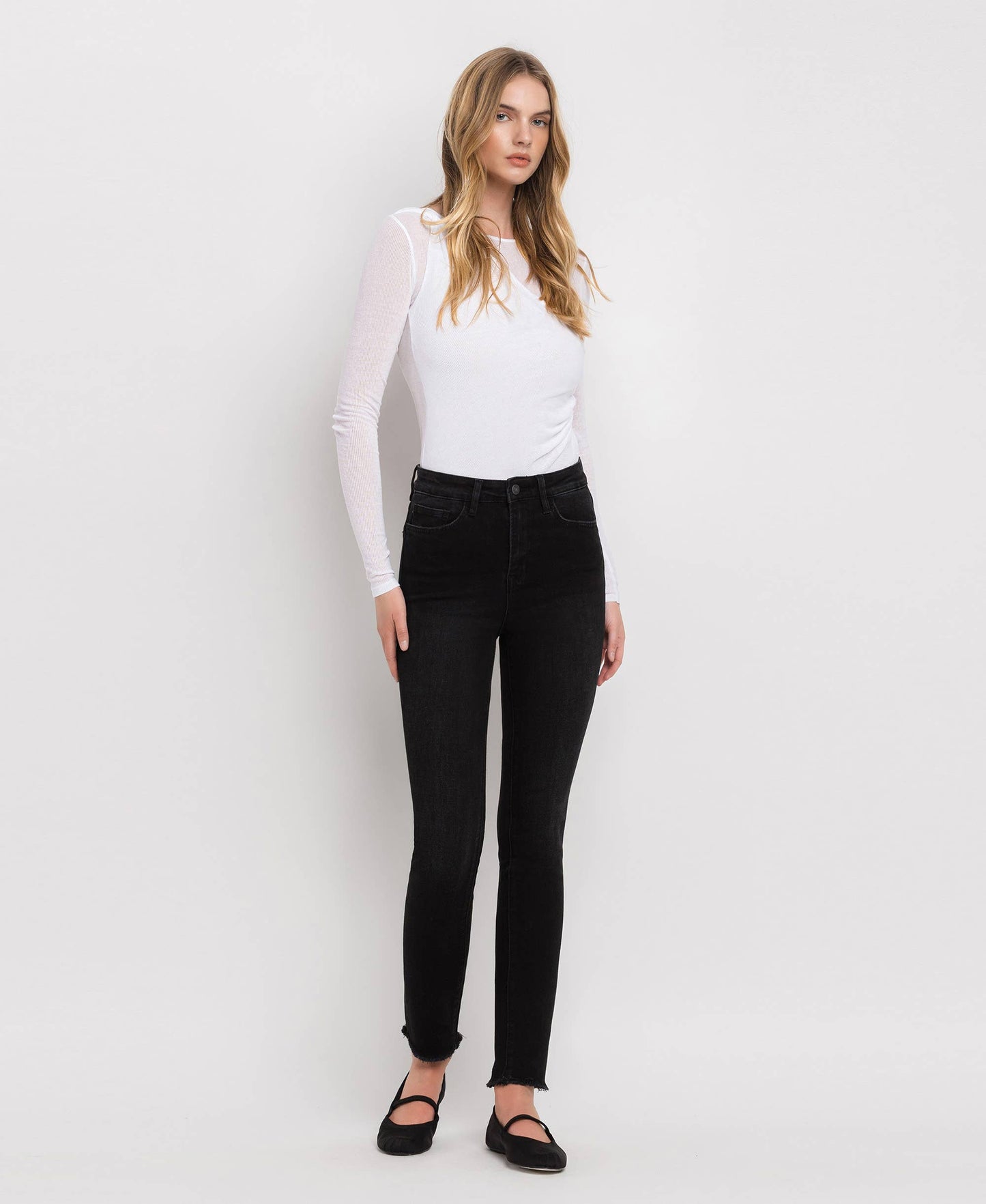 Marilyn SUPER HIGH RISE ANKLE SKINNY JEANS
