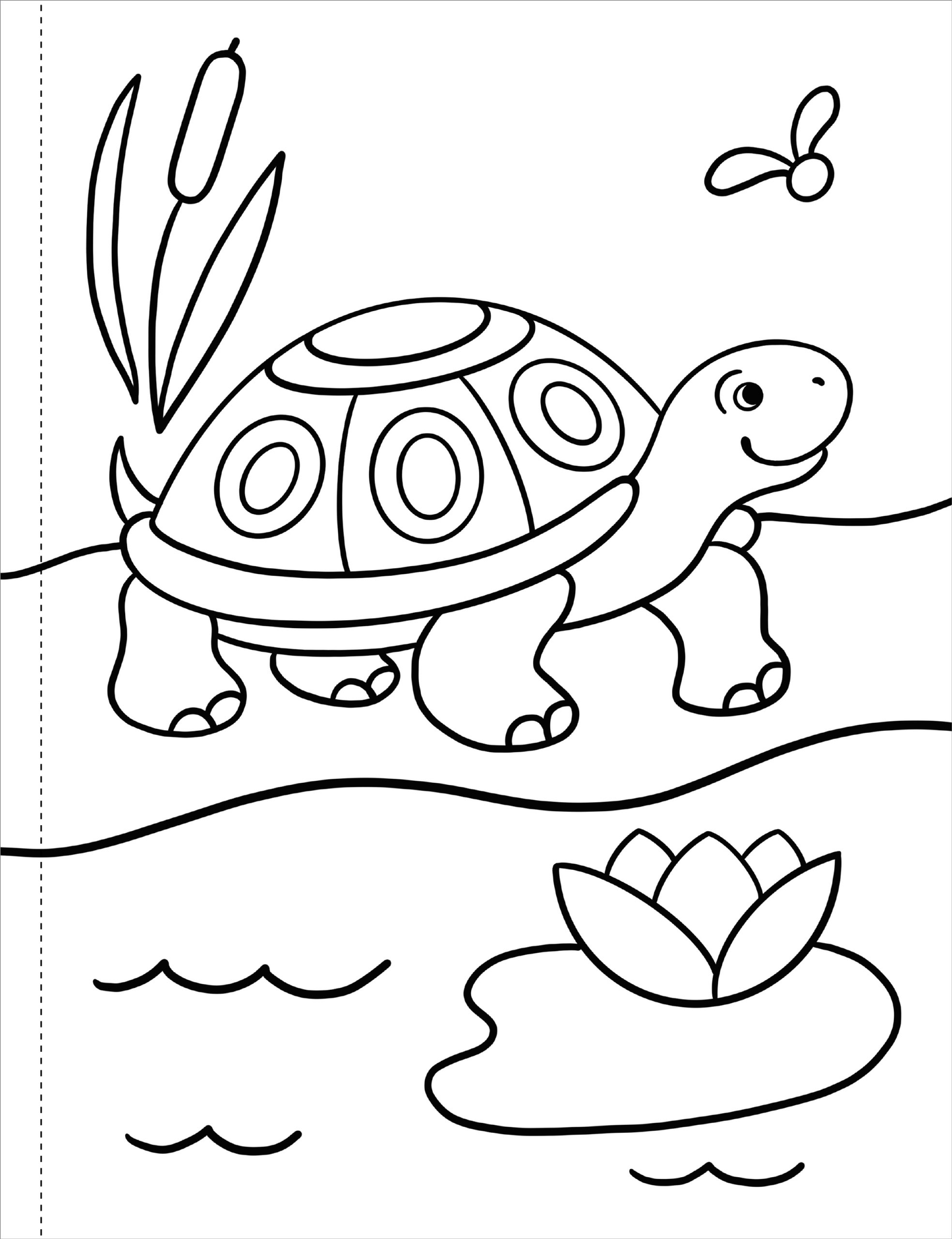 Animals, My First Coloring Book