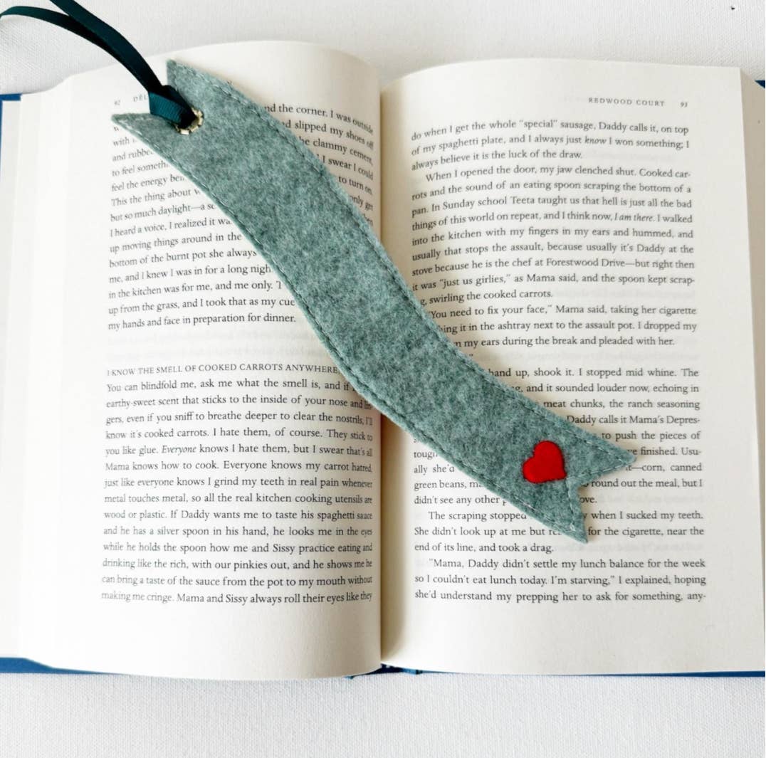 Shh… Felt Bookmark