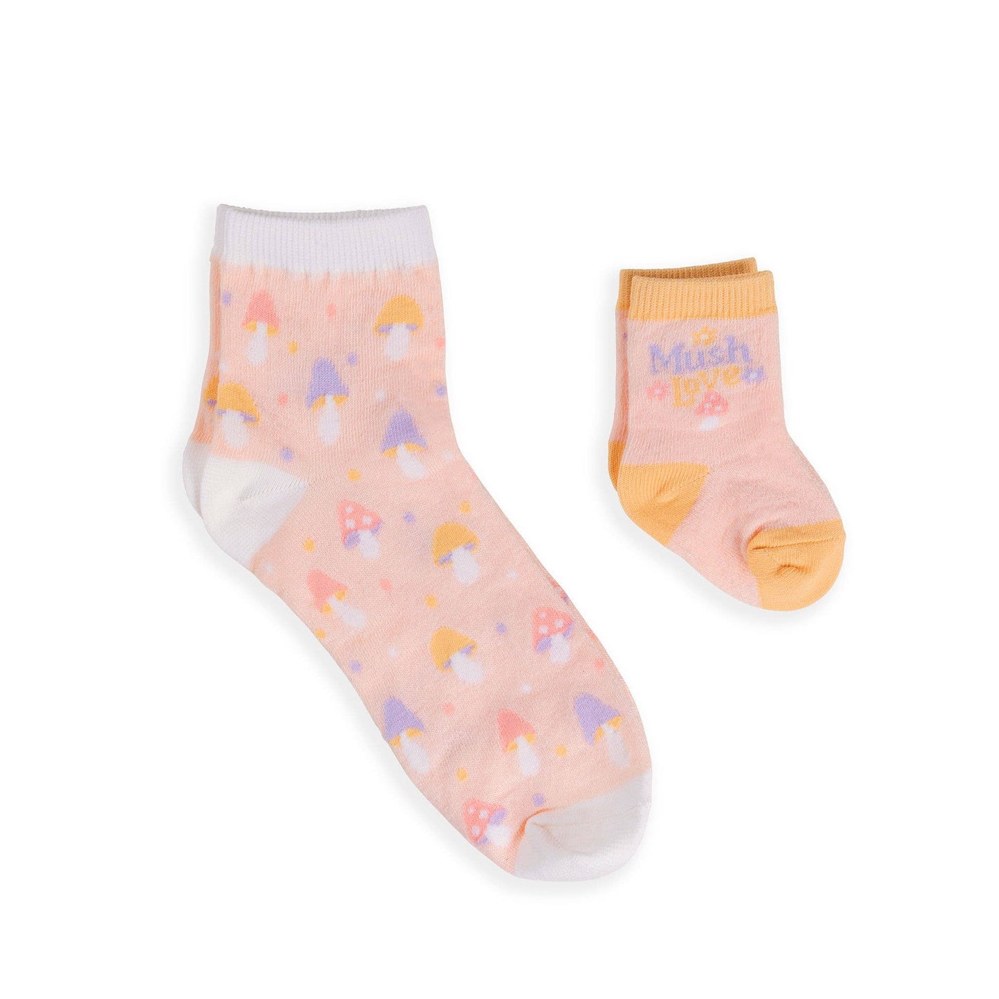 Mama & Me Socks Set Mushy Love