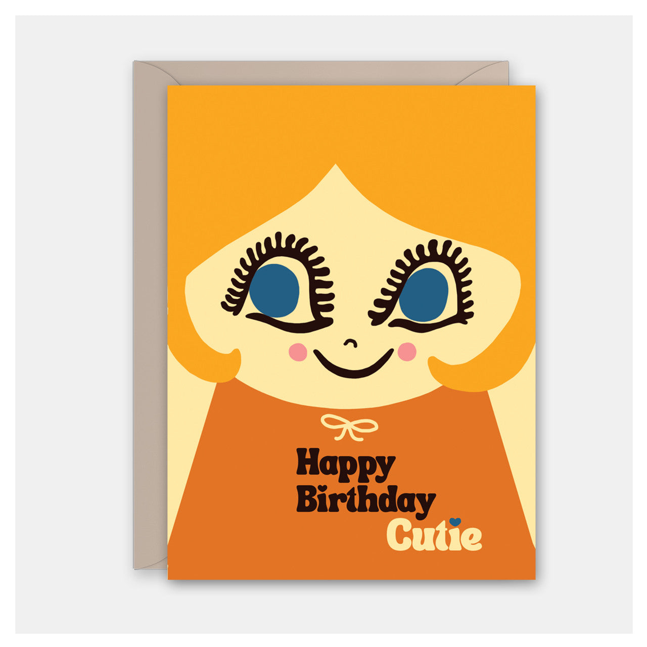 Cute Doll Bday Card