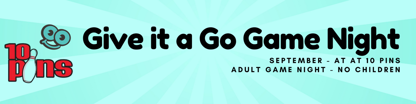 Adult Game Night: Give It a Go Game Night