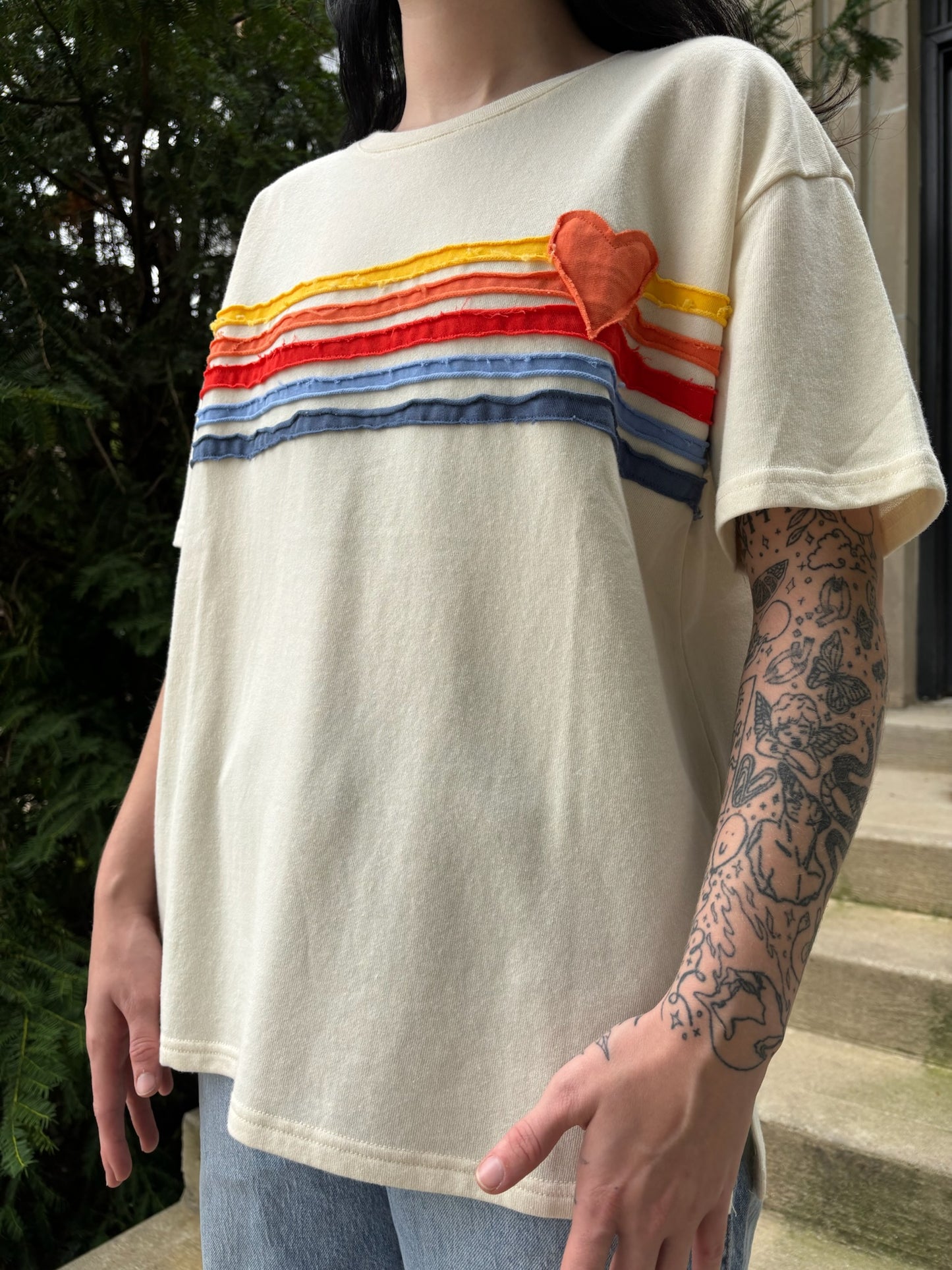 Retro Rainbow Tee