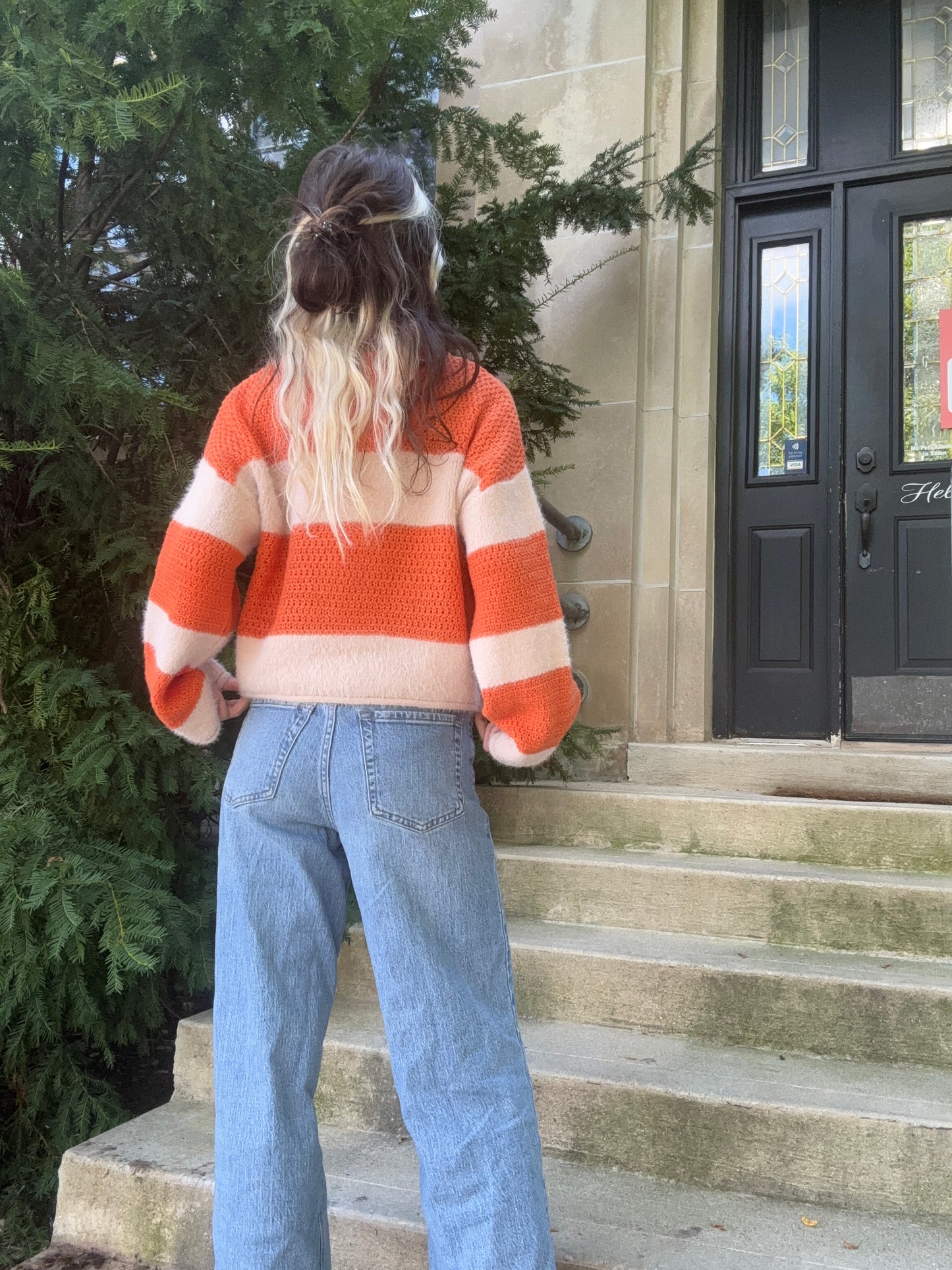 Block Striped Sweater