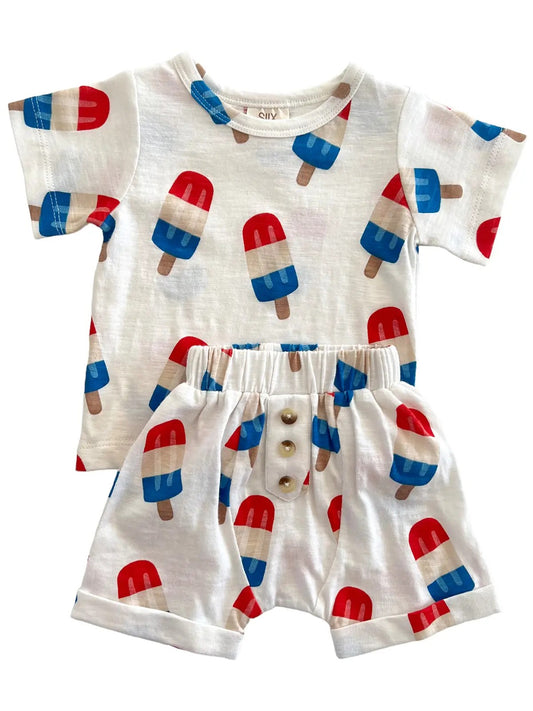 Popsicle Tee & Short Set