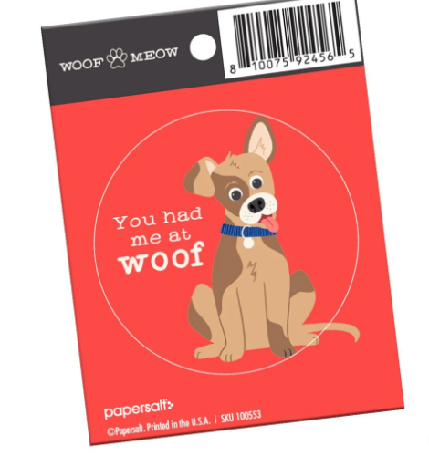 Woof, You Had Me at Sticker