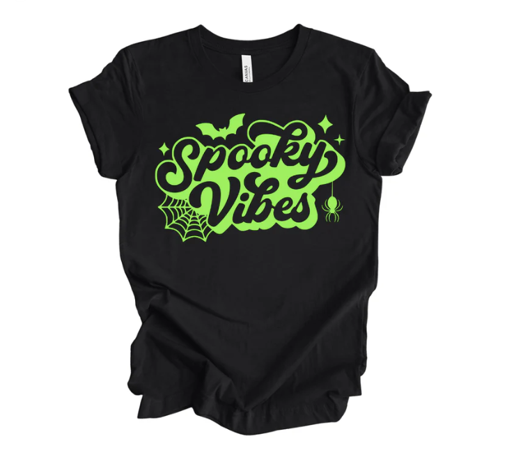 Glow in the Dark Spooky Vibes Tee