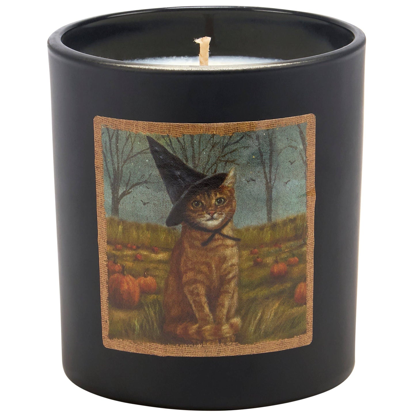 Cat As A Witch Candle