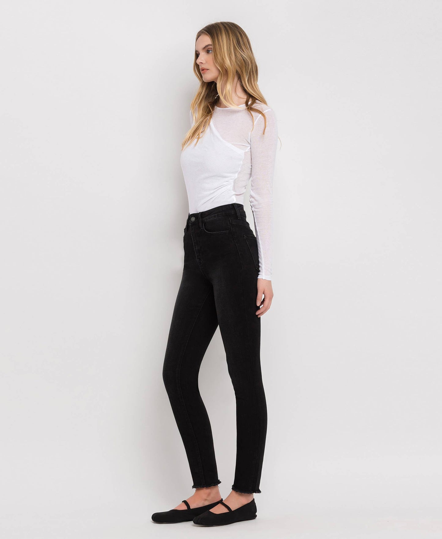 Marilyn SUPER HIGH RISE ANKLE SKINNY JEANS