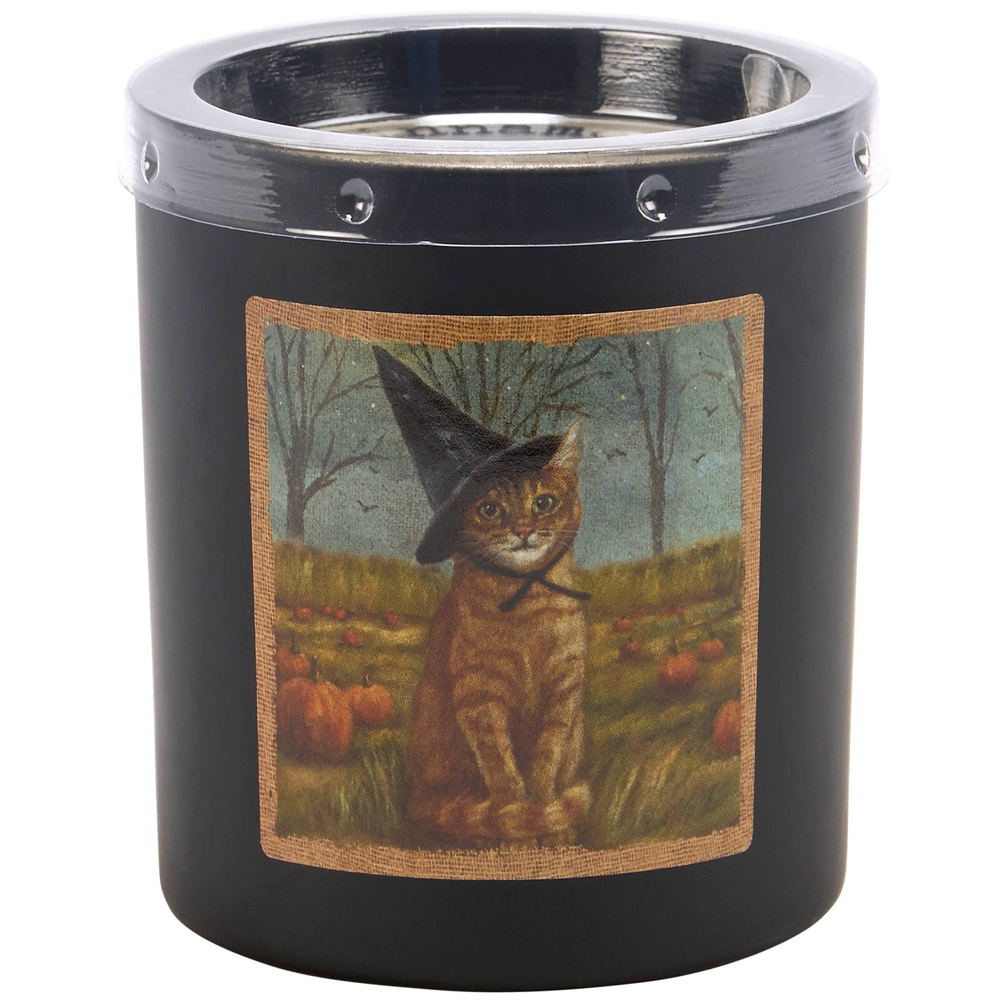 Cat As A Witch Candle