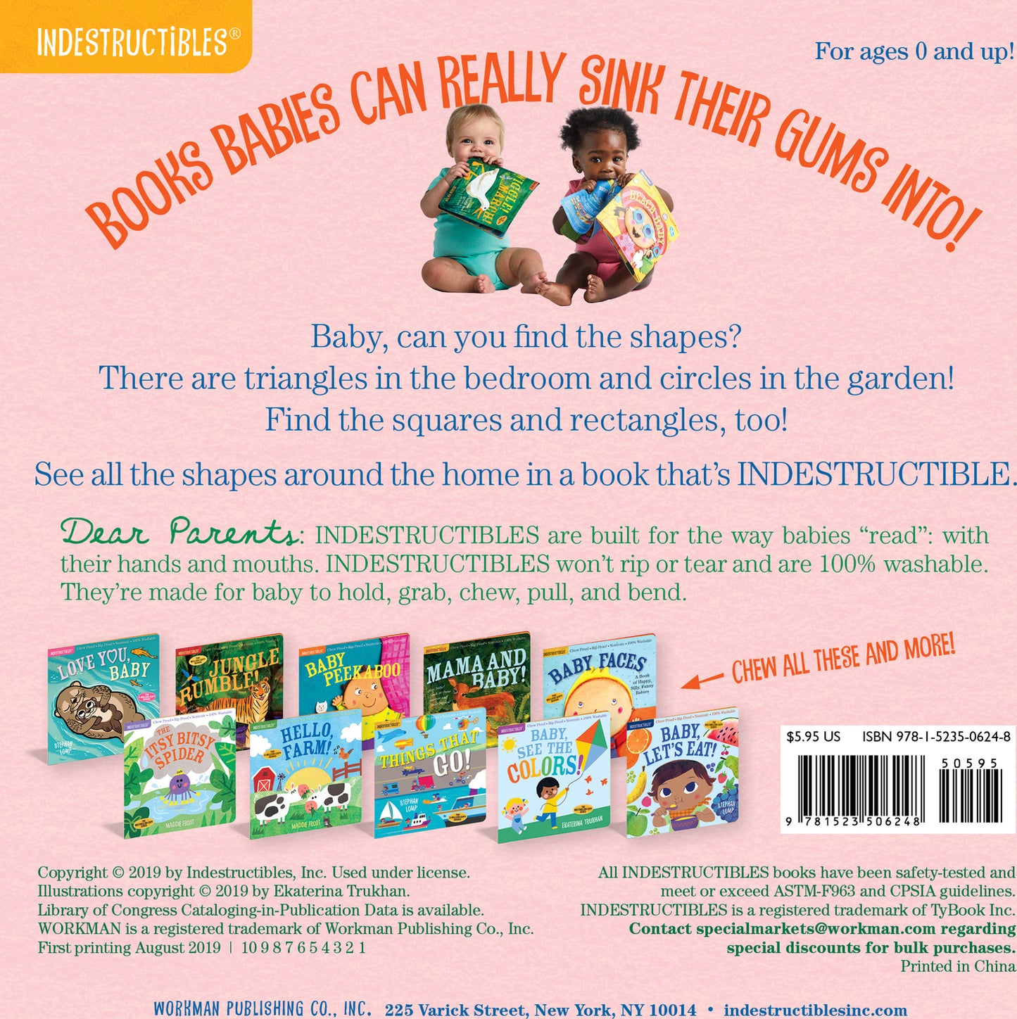 Baby, Find the Shapes! Indestructibles