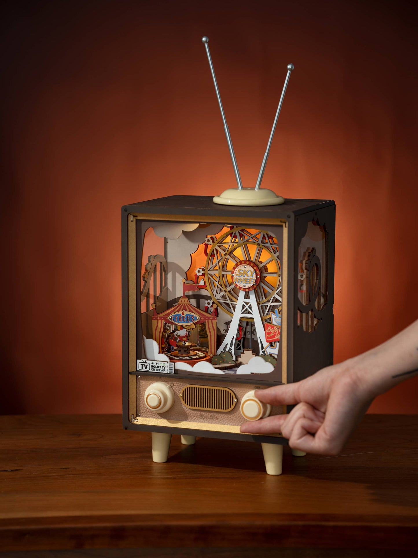 Sunset Carnival DIY Mechanical Music Box