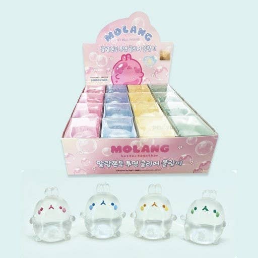 Molang Clear Squishy