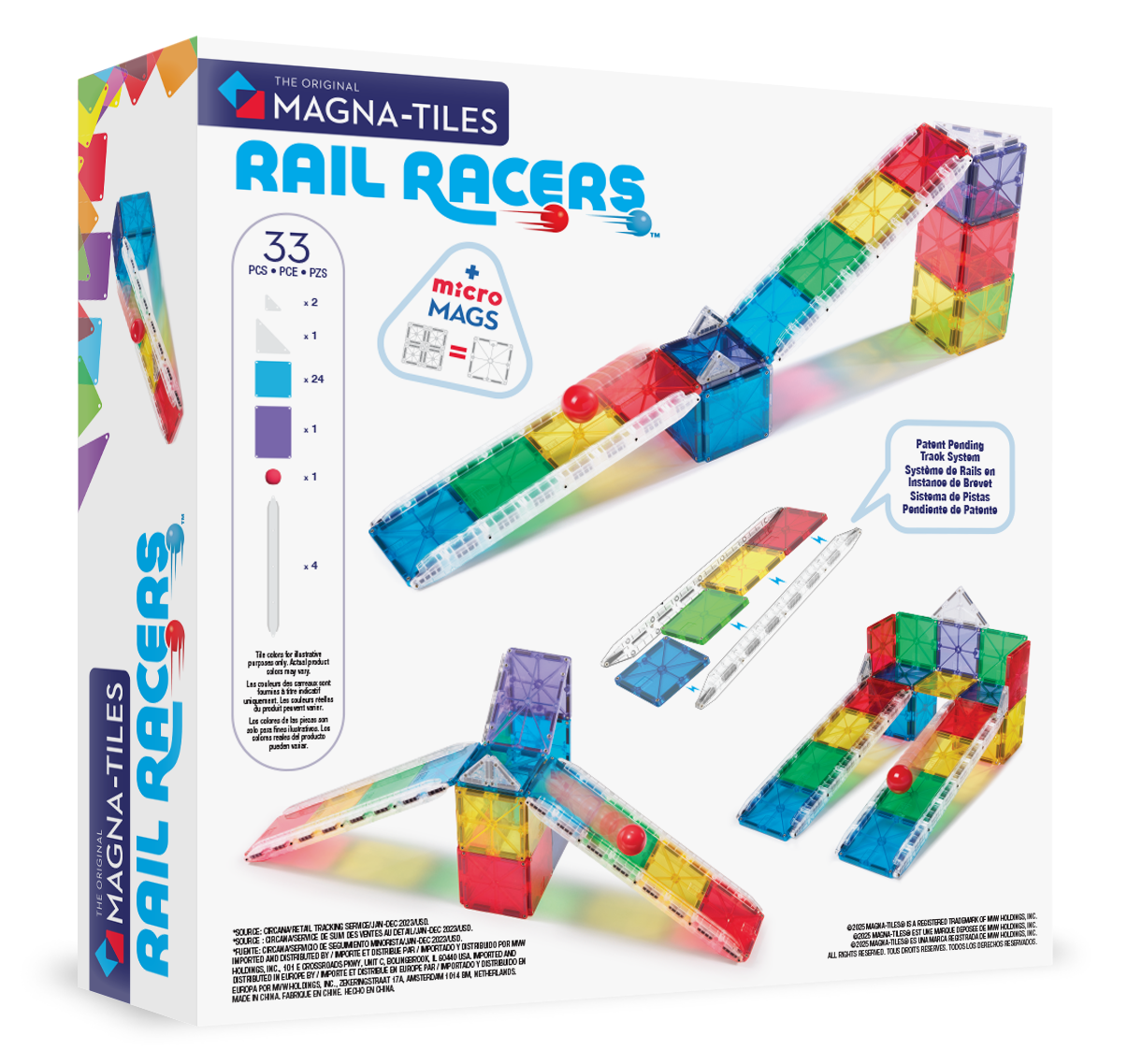 Rail Racers 33 pc Set