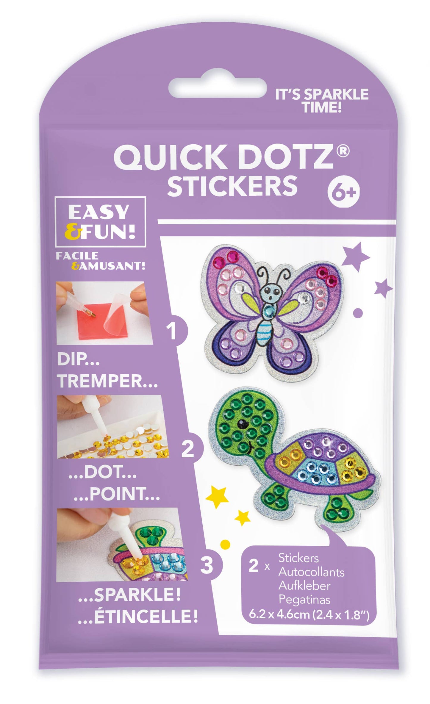 Butterfly & Turtle BIG DOTZ ®