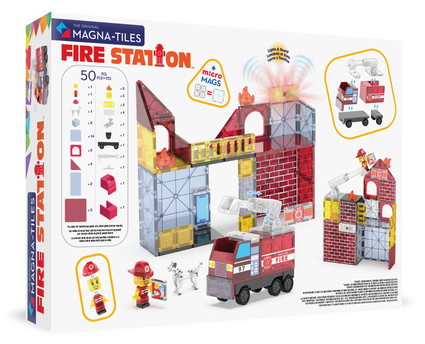 Fire Station 50-Piece Set