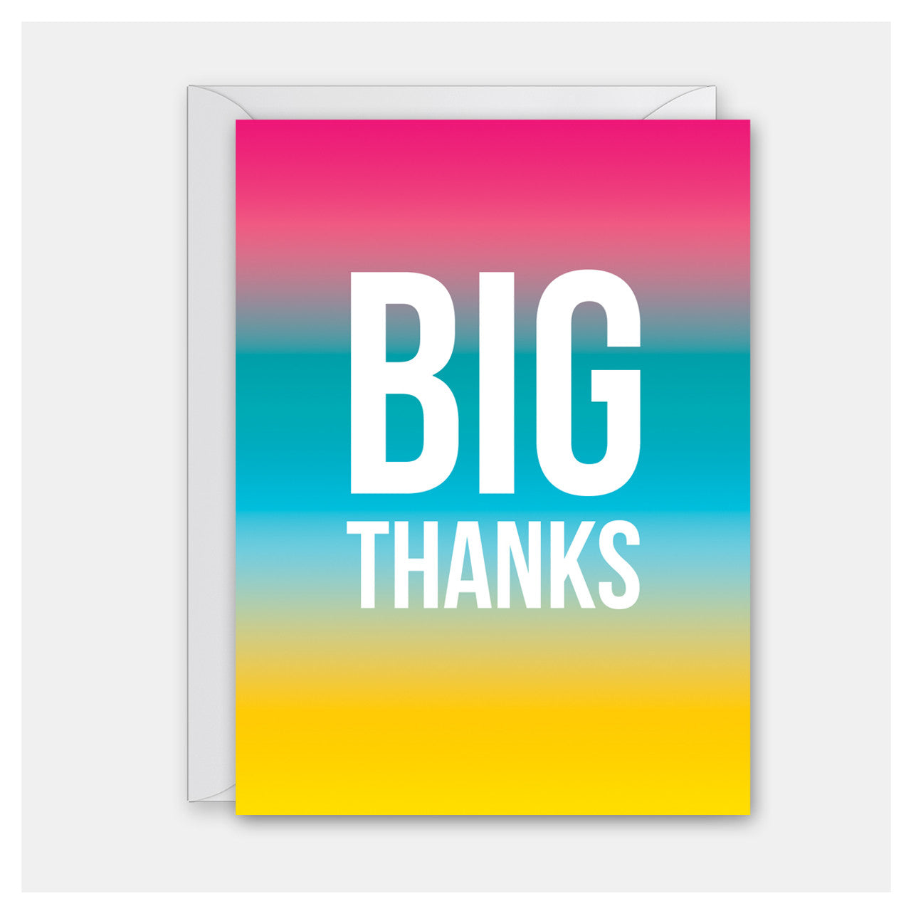 Big Thanks Card