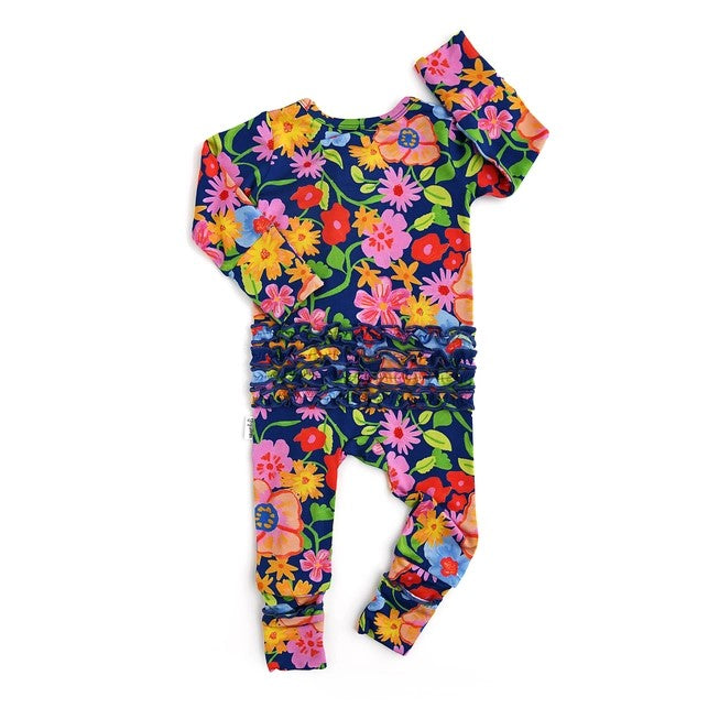 Birdie Ruffle Zip