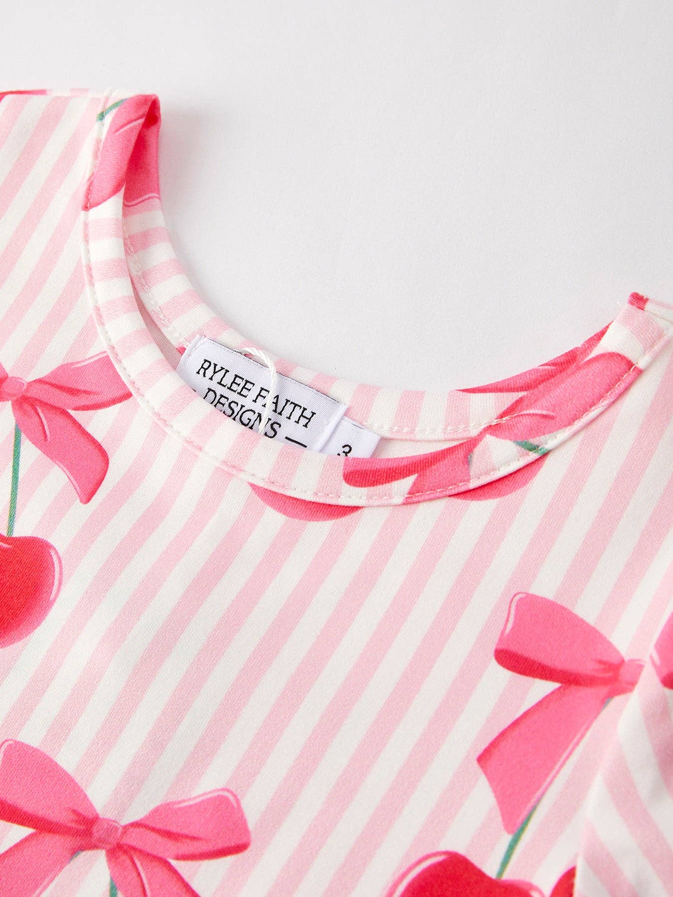 Cherry Stripe Dress