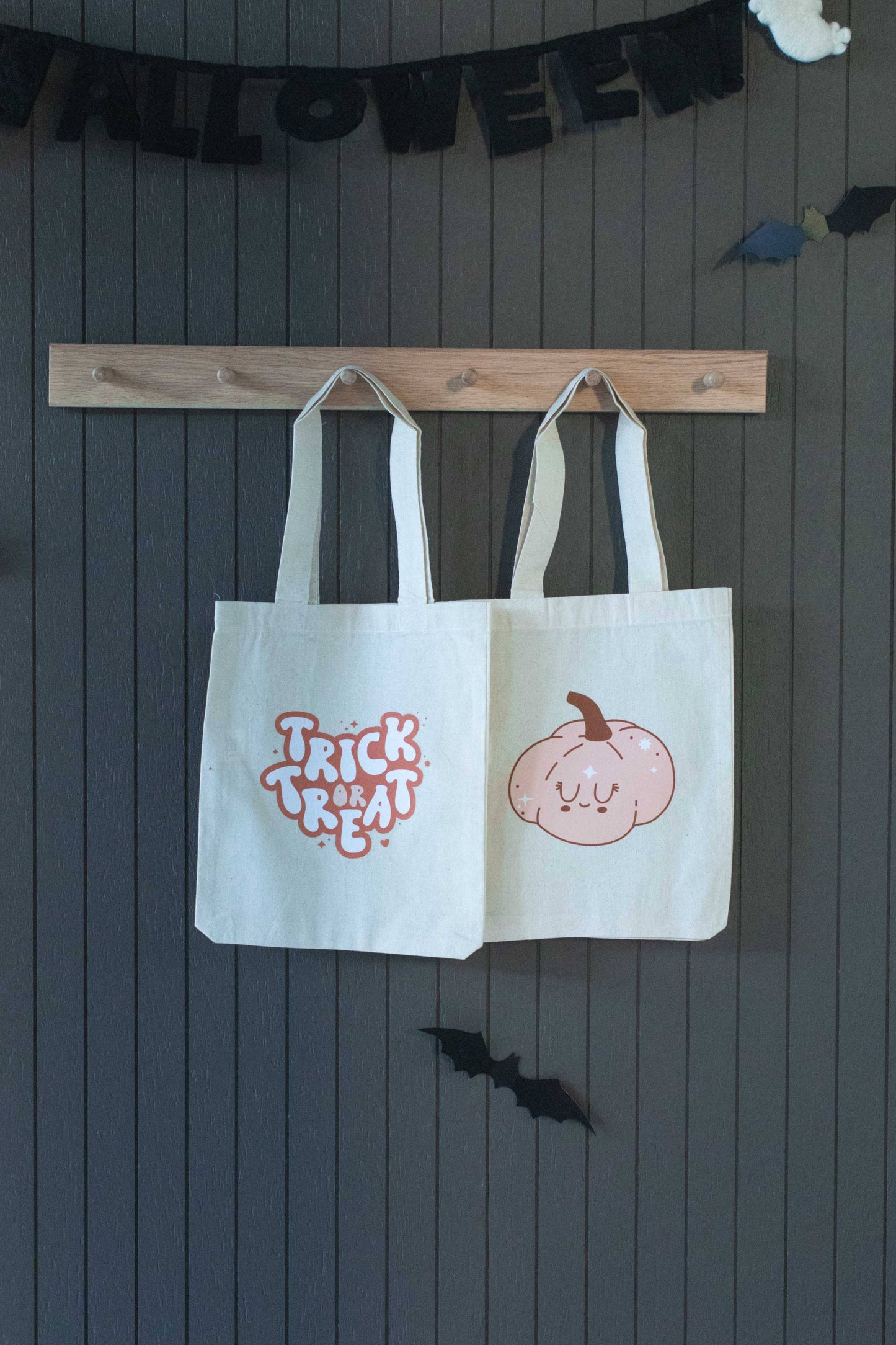 Trick-or-Treat Halloween Tote Bag