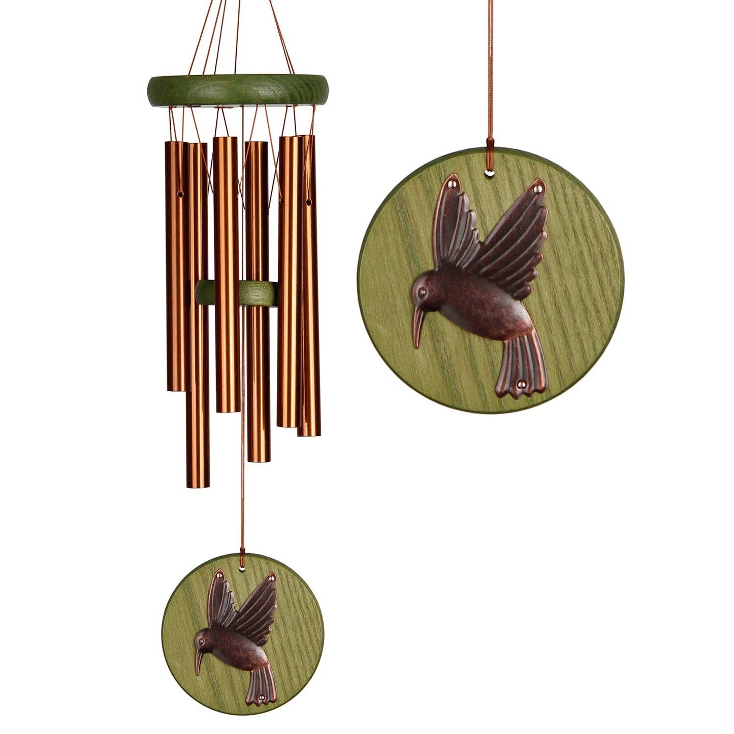 Woodstock Habitats™ Chime - Green, Hummingbird