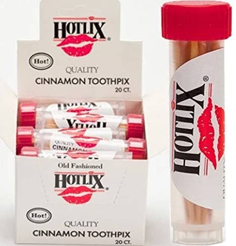 Hotlix Cinnamon Flavored Toothpicks