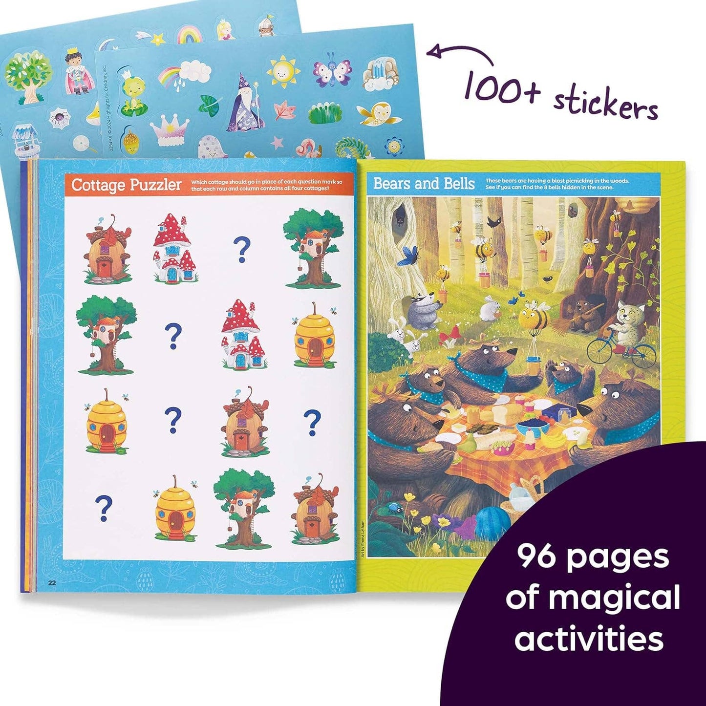 Magical Woodland Hidden Pictures Deluxe