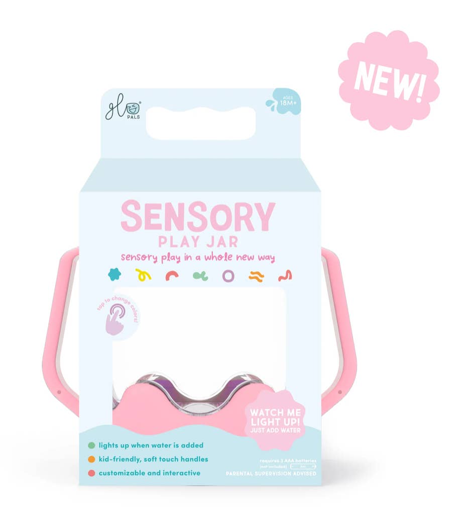 Bubblegum Pink Sensory Jar