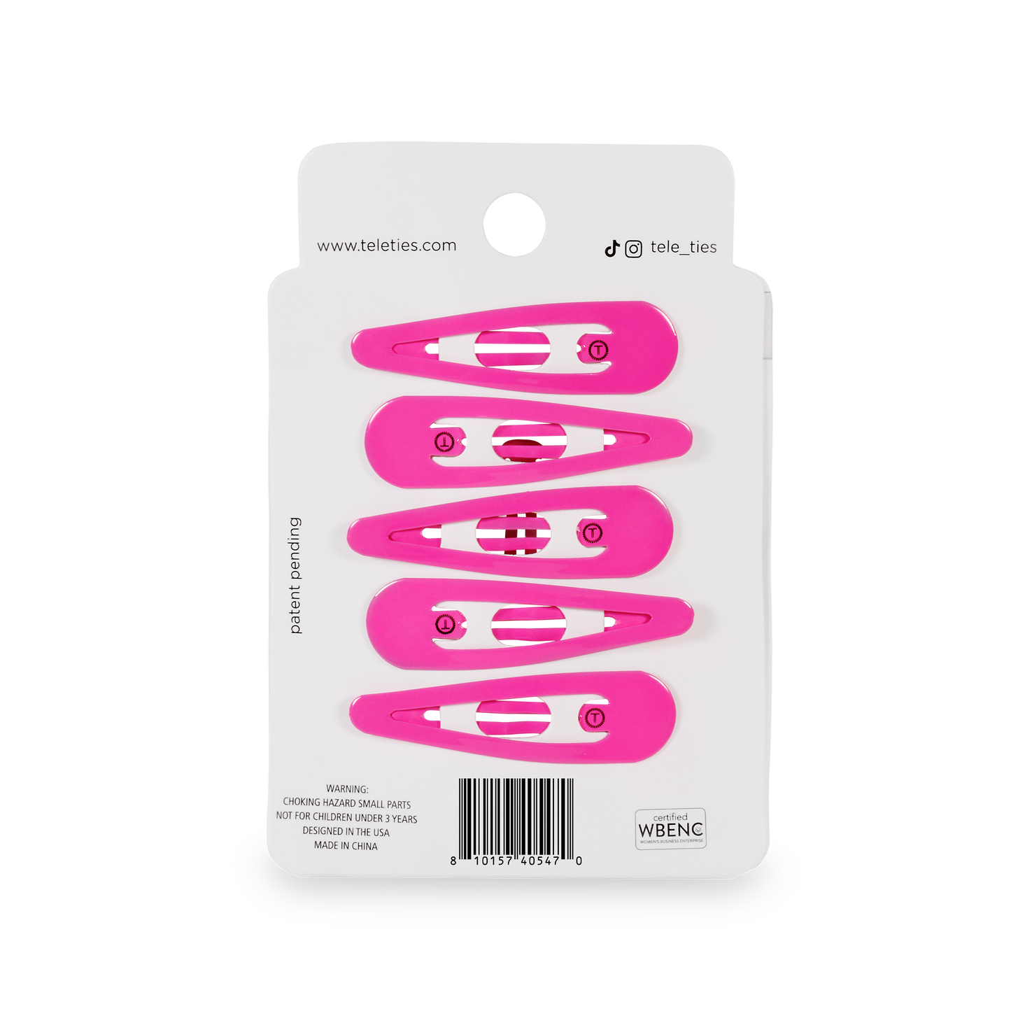 Snap Clip | Tropical Punch | 6 Count