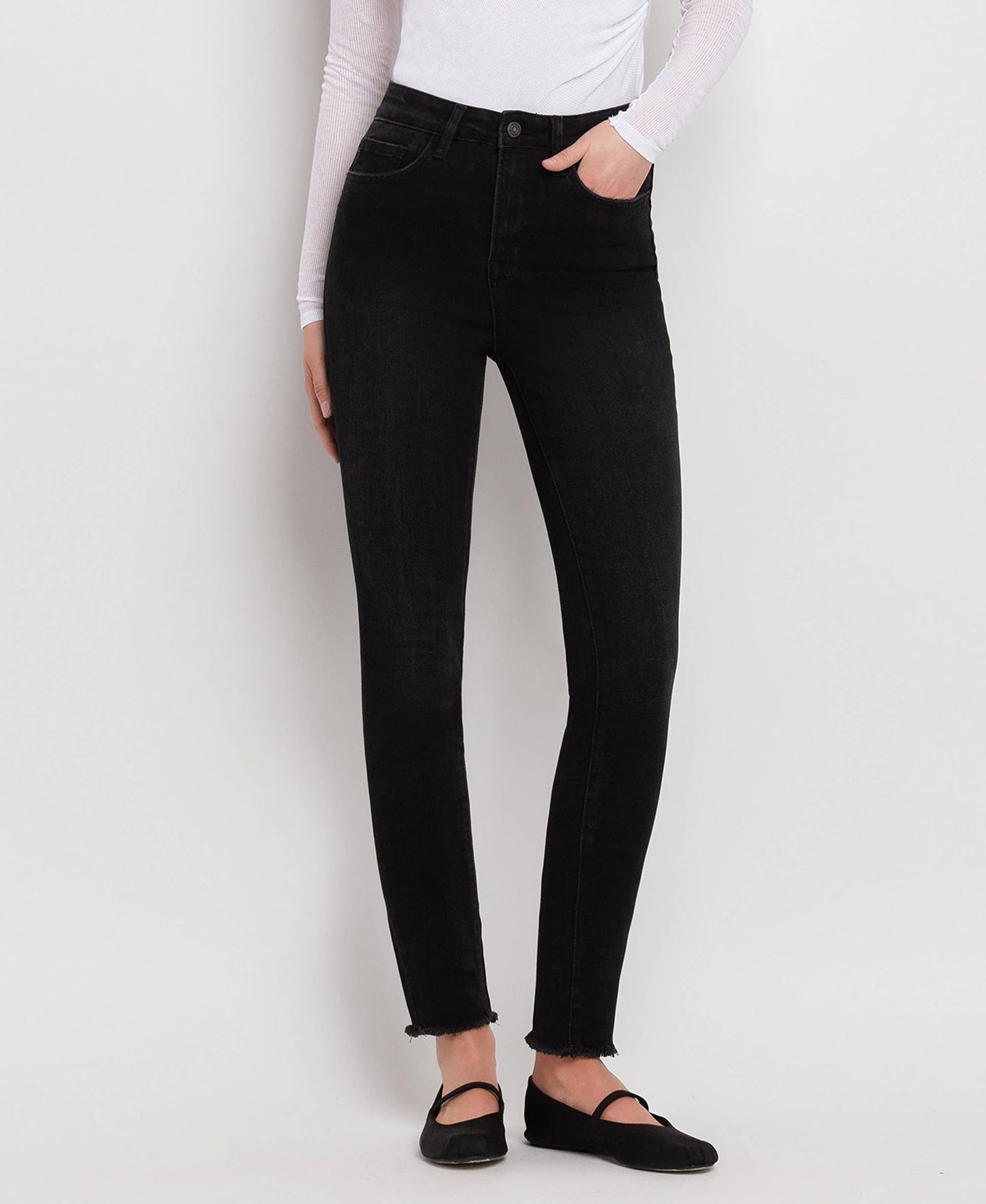 Marilyn SUPER HIGH RISE ANKLE SKINNY JEANS