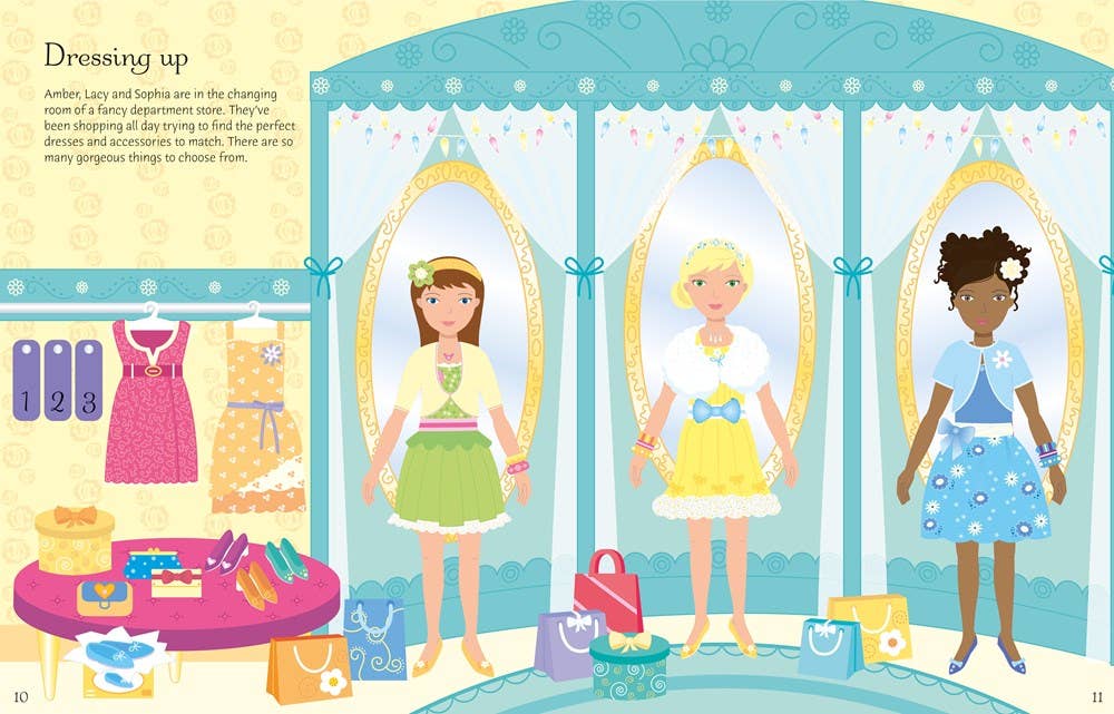 Best Friends Sticker Dolly Dressing