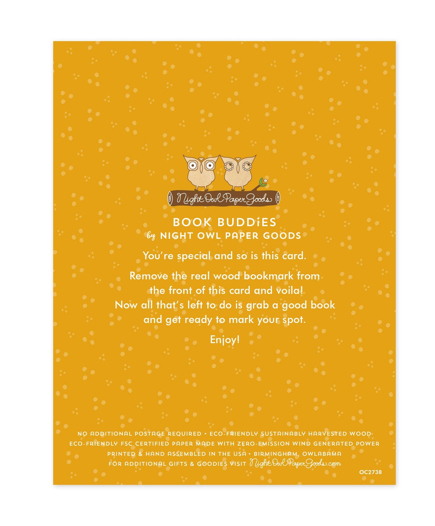 Birthday Flowers Bookmark Birthday Card