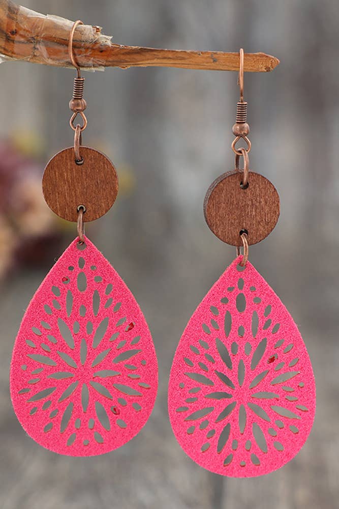 Bohemia Wooden Earrings