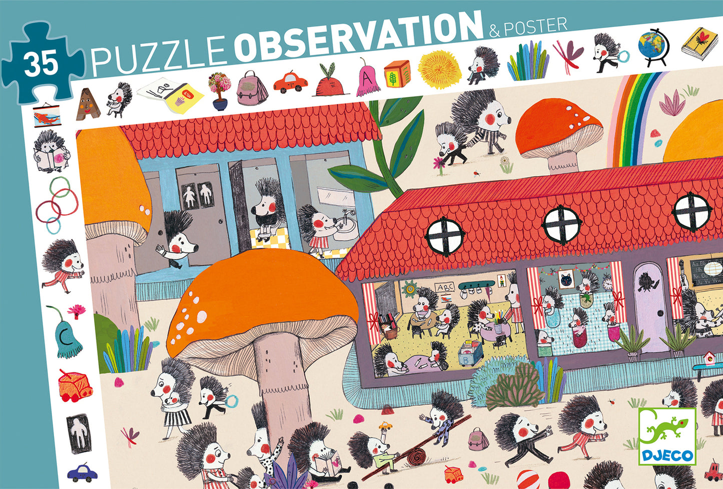 Hedgehog School Puzzle