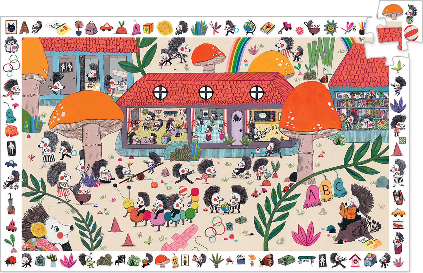 Hedgehog School Puzzle