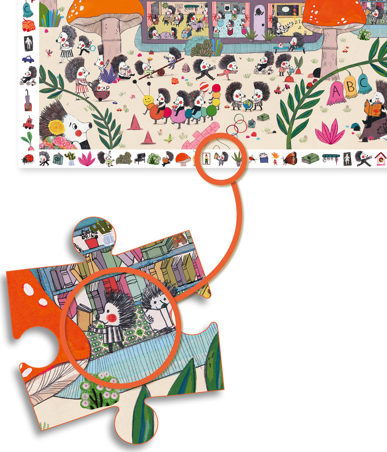 Hedgehog School Puzzle