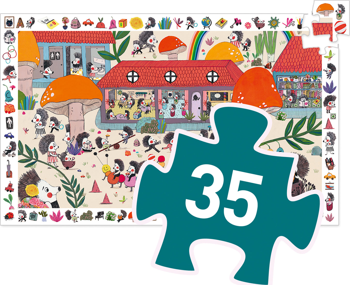 Hedgehog School Puzzle