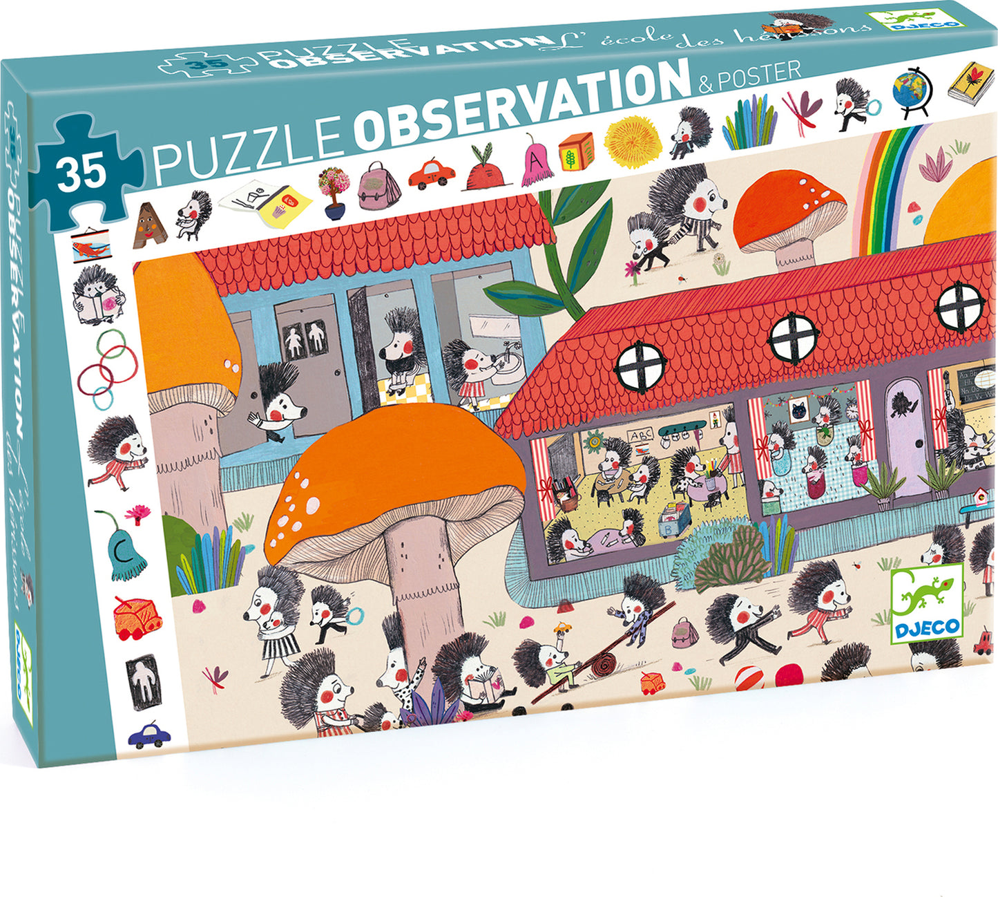 Hedgehog School Puzzle