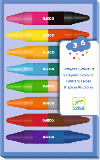 8 Twin Crayons