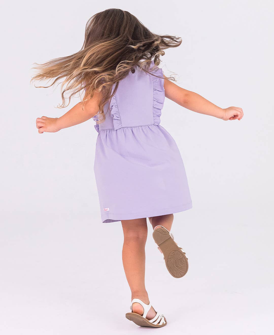 Lavender Waterfall Tank Knit Dress