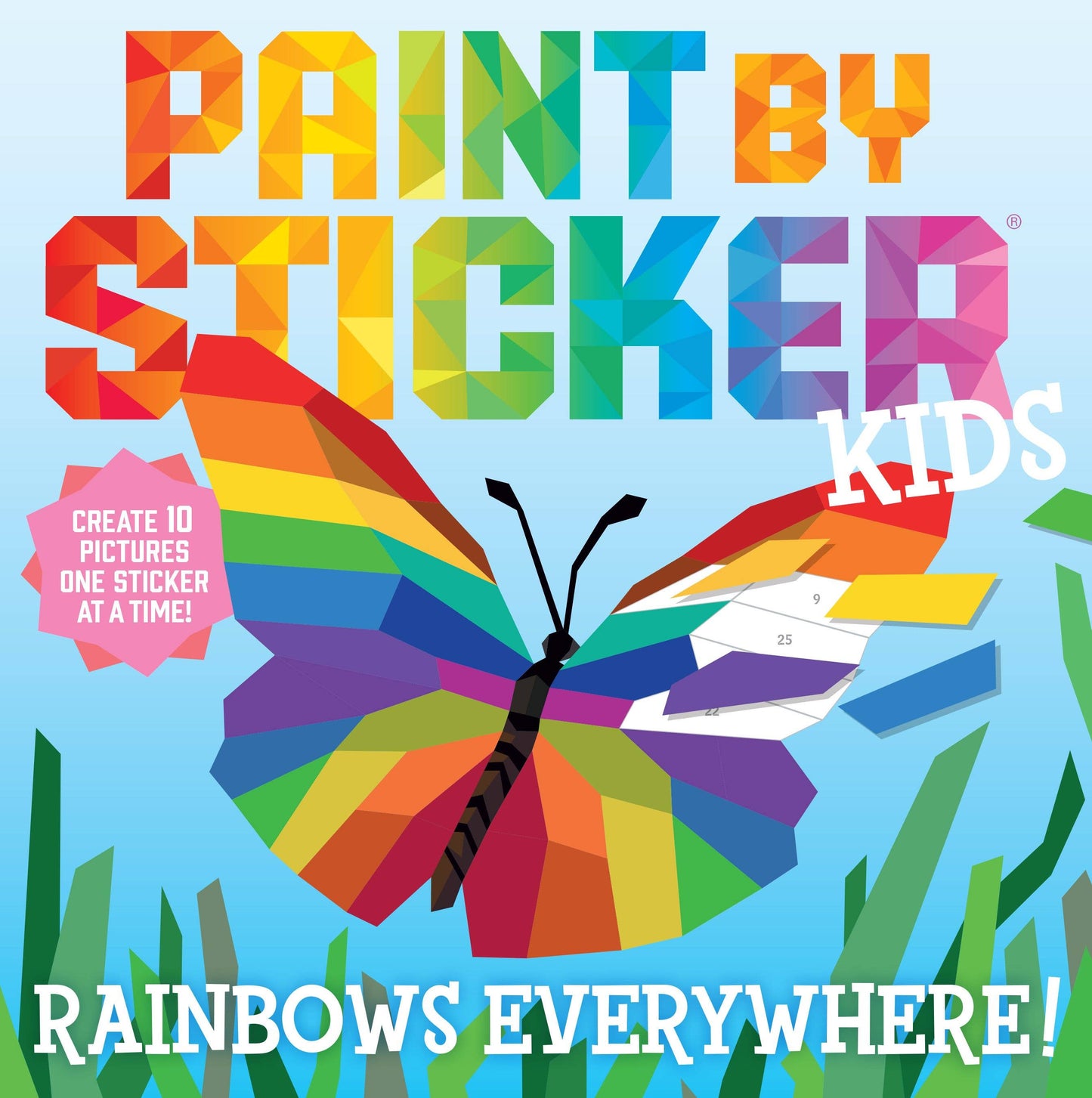 Rainbows Everywhere! Paint by Sticker Kids