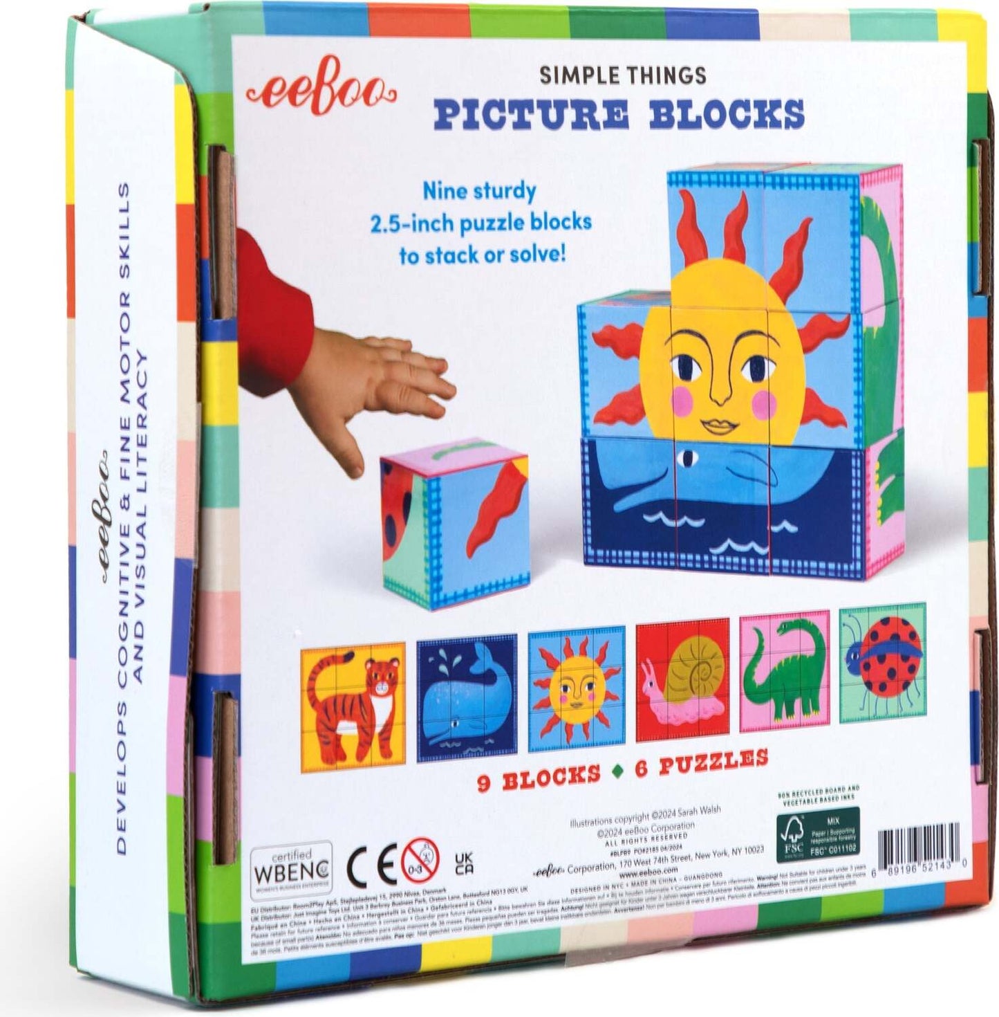 Simple Things 9 Pc (picture blocks)