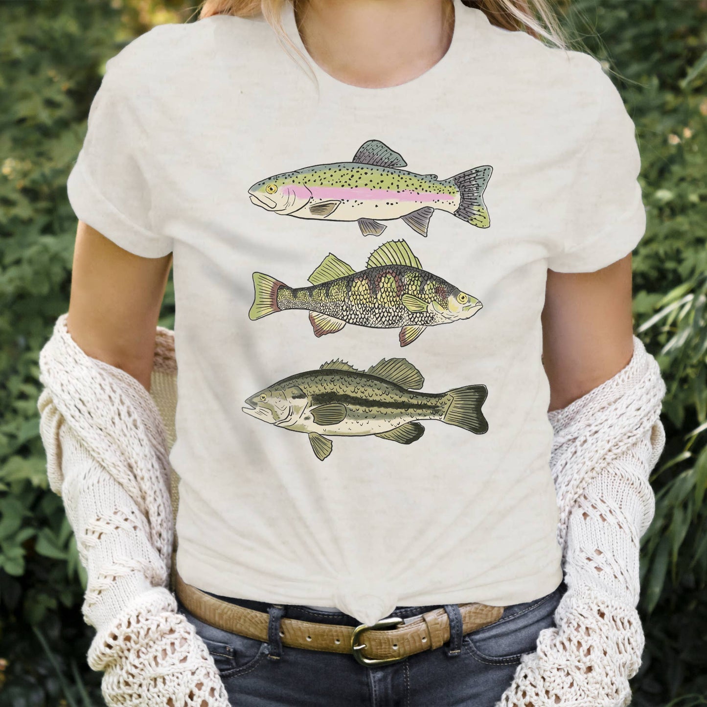 Three Fish Adult Tee