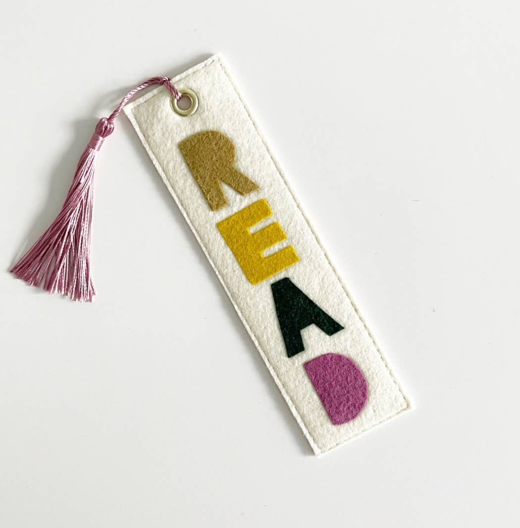 Read Felt Bookmark