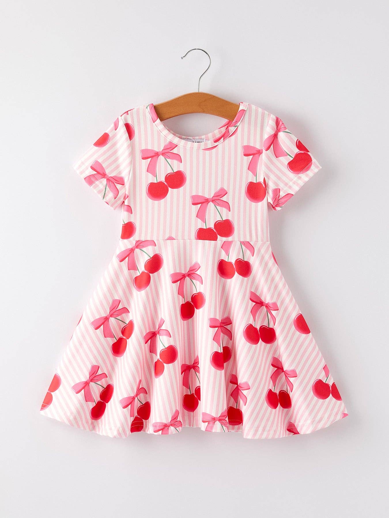 Cherry Stripe Dress