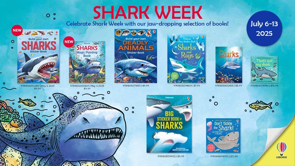 Big Sticker Book of Sharks