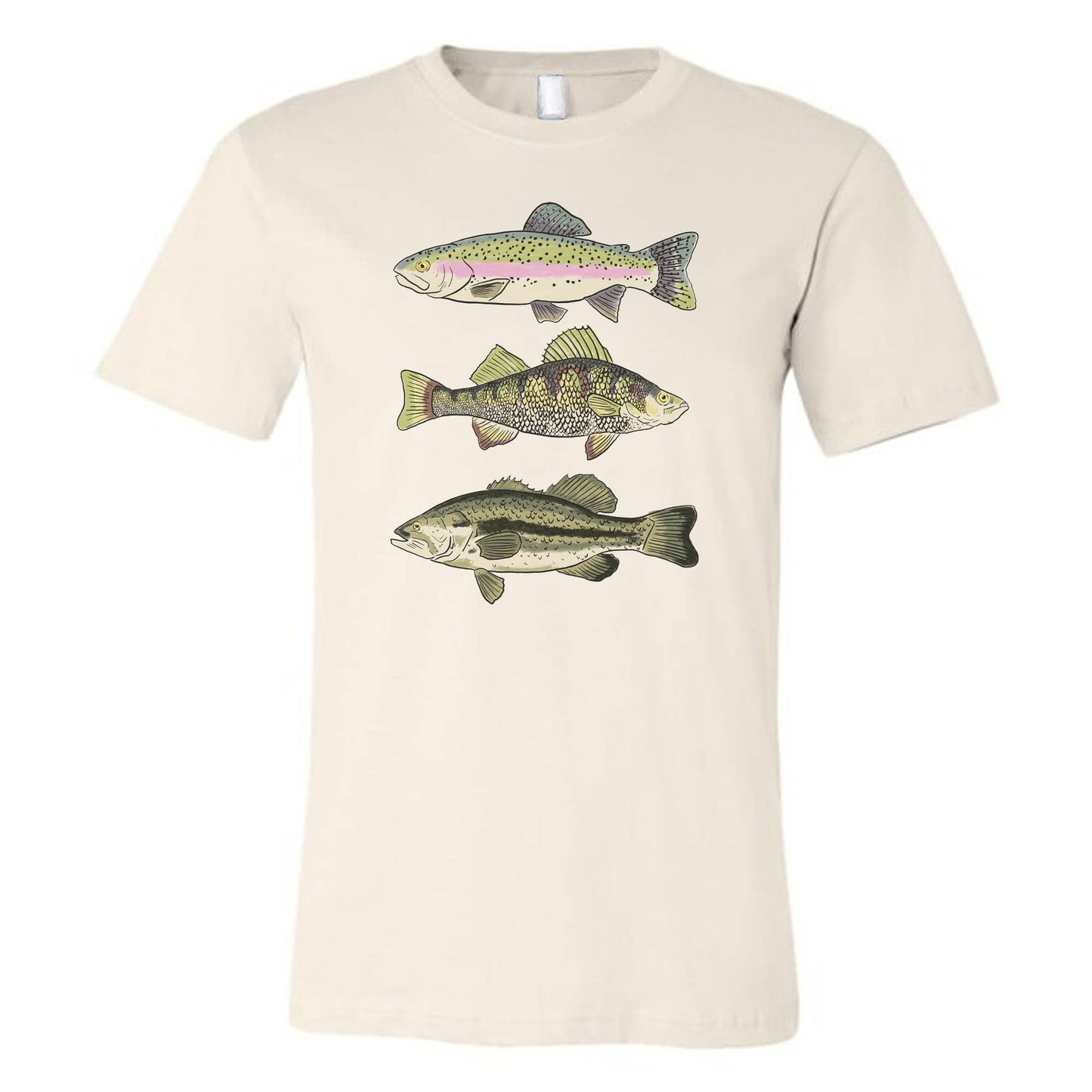 Three Fish Adult Tee